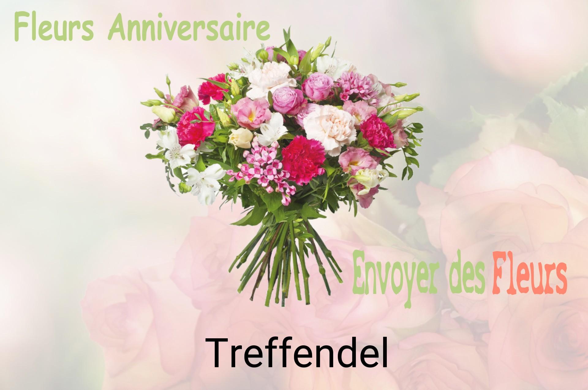 Bouquet de fleurs d’anniversaire livré à Treffendel